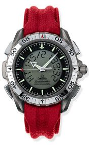 Omega Speedmaster X-33 Titanium / Red Kevlar - Folding Clasp